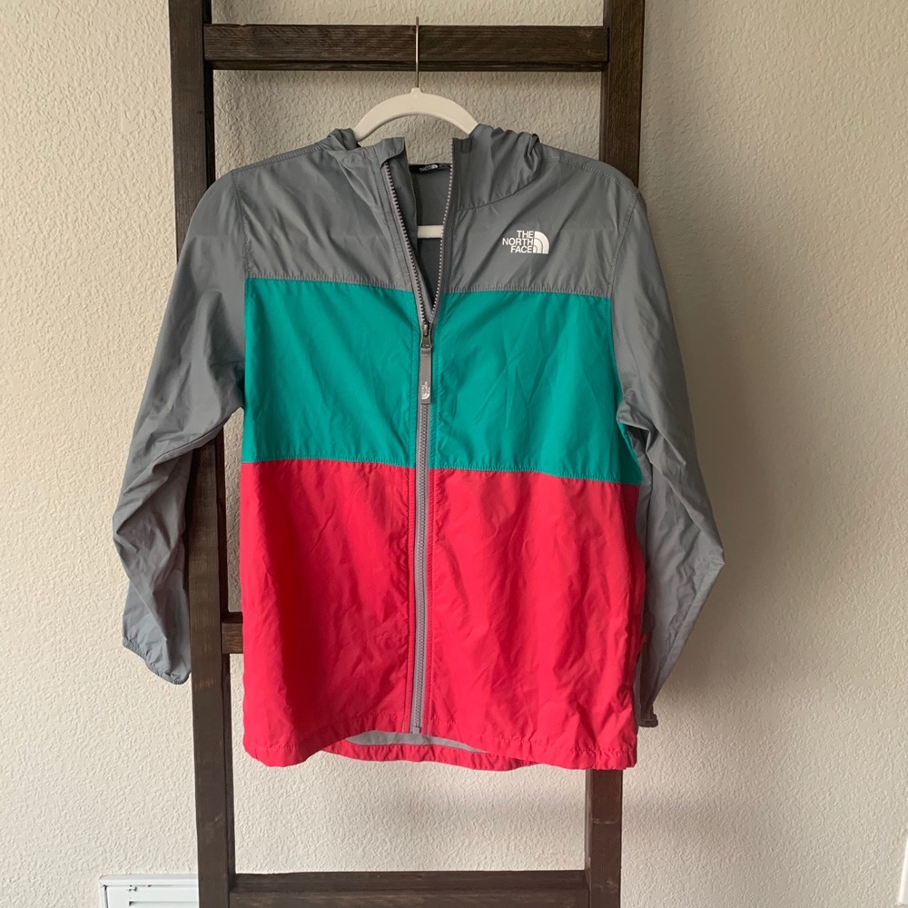 The North Face girls rain jacket